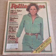 Rolling Stone Magazine Issue 330 Mary Tyler Moore David Bowie Joni Mitchell 1980