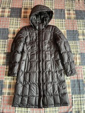The North Face Goose Down Quilted Hooded Parka Coat Women  s Size M