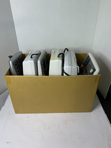 LOT OF 6  -12 Digit Calculators - 5x SHARP EL-2615P + 1x Canon MP11DX - UNTESTED - Picture 1 of 8
