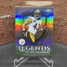 2025 Topps Chrome Troy Polamalu Legends Of The Gridiron Refractor #LOG-33