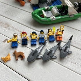 LEGO CITY: Coast Guard Patrol (60014) 99% complete incl. manuals, box