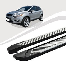 Trittbretter Ford Kuga ab Baujahr 03/2008-12/2012 LINE Silber mIt ABE
