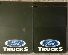 Vintage Heavy-duty Ford Trucks Rubber Mud Flaps Unused - Small Scuff On One Vintage Heavy-duty Ford Trucks Rubber Mud Flaps Unused - Small Scuff On One