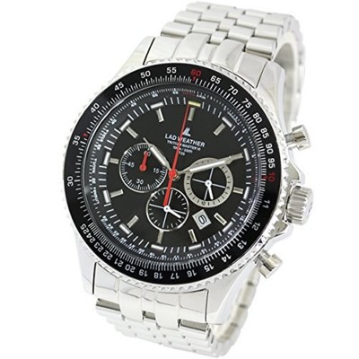 [LAD WEATHER] Pilot  Chronograph Swiss made tritium rotation scale F/S w/Track#