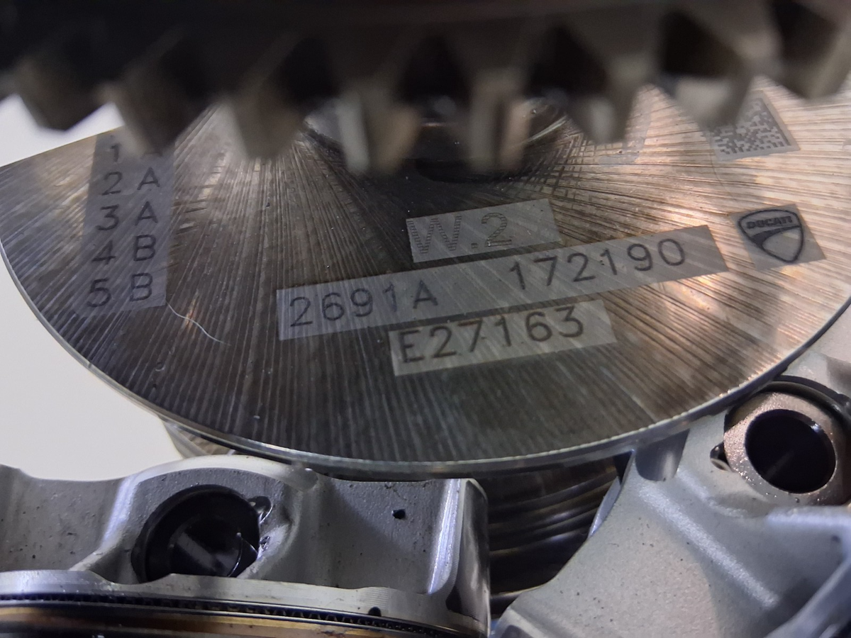Take！ 2022 DUCATI PANIGALE V4S COMPLETE CRANKSHAFT, STATOR, ROD PISTONS