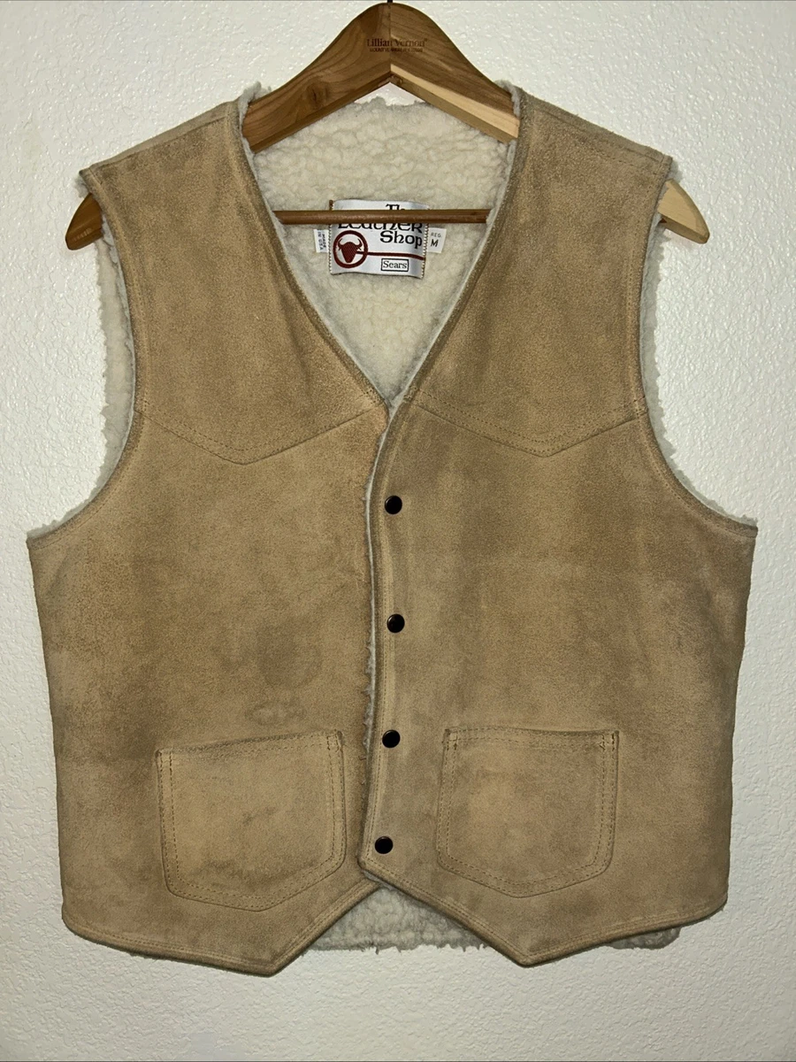 Sears Leather Outer Shell Vests for Men for Sale | Shop New & Used