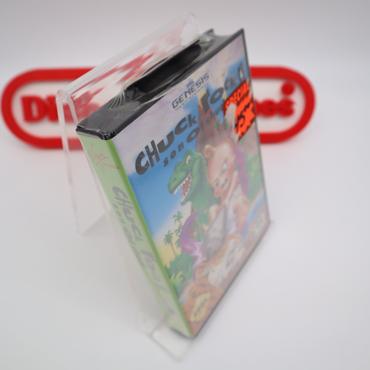 Chuck Rock II（チャックロックⅡ）【中古美品・Genesis北米版】 Chuck Rock II: Son of Chuck（チャックロックⅡ）【中古美品