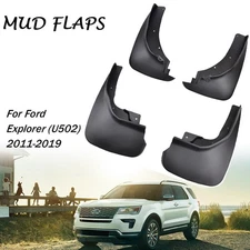 4pc XUKEY Mud Flaps Splash Guards For 2011 - 2018 Ford Explorer Front and Rear