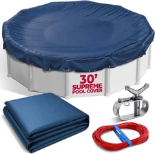30 Ft round Pool Cover for above Ground Pools, above Ground Pool Cover, Swimming