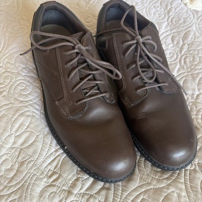 CAT Caterpillar P90016 Oversee Steel Toe Work Dress Boots Shoes Brown - Size 12