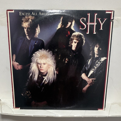 Shy Excess All Areas RCA Rock Vinyl NM LP 12'' 33 RPM 