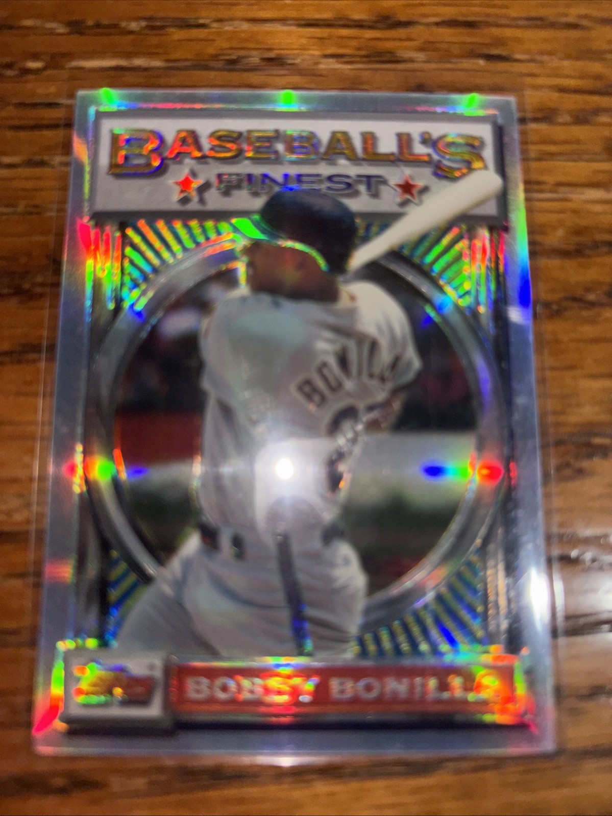 1993 Topps Finest Refractor Parallel Bobby Bonilla #66 New York Mets