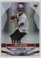2008 Playoff Absolute Memorabilia Rookie Spectrum Silver 96/100 Josh Johnson 9ty
