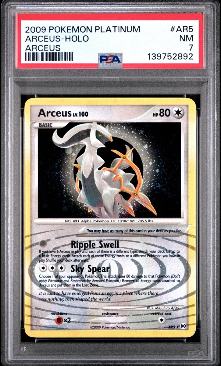 Pokmon TCG Professional Sports Authenticator (PSA) Arceus Grade 10 Individual Collectible Card Game Cards for sale | eBay Pokmon TCG Professional Sports Authenticator (PSA) Arceus Grade 10 Individual Collectible Card Game Cards for sale | eBay