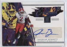 2023 Panini Chronicles Draft Picks Jakorian Bennett #CC-JBE Auto pe8