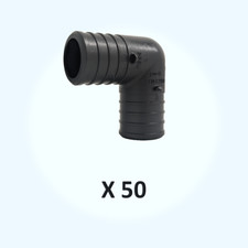1/2" PEX 90 Degree Elbow Poly Alloy - 50 Pack