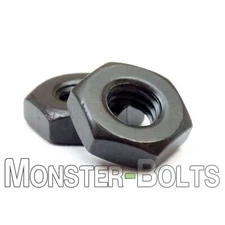 Hex Machine Screw Nuts Steel w/ Black Oxide - 2-56 4-40 6-32 8-32 10-24 10-32