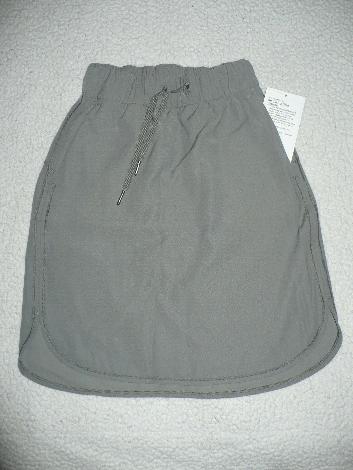 Lot 3 NWT Lululemon ON THE FLY SKIRT size 2 ZARA Lace Suede Skirts XS image 2