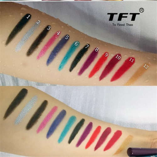 Pencil with Sharpener Eye Shadow&Liner Pen Highlighter Pigment Matte Waterproof - Picture 4 of 18