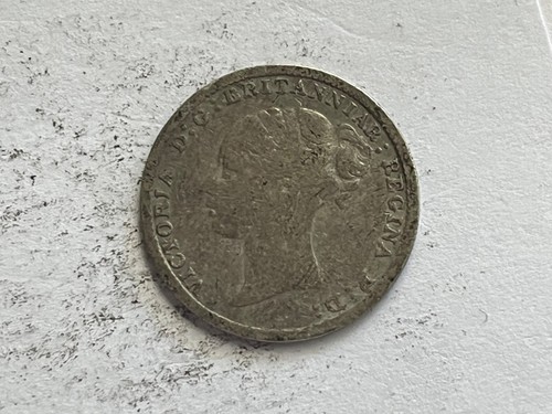 Great Britain 3 Pence 1883 - Picture 2 of 2