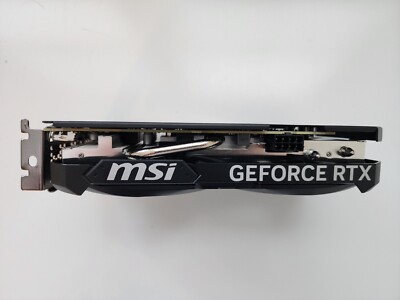 【小型】MSI RTX 4060 Ti 16GB VENTUS 2X BLACK MSI GeForce RTX 4060 Ti VENTUS 2X BLACK 16G OC 16GB G406TV2XB16C