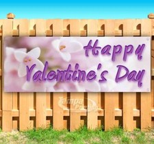HAPPY VALENTINE'S DAY Advertising Vinyl Banner Flag Sign Many Sizes