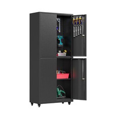 Metal Garage Cabinet With Locking Door,Tool Cabinet On Wheels ,Tool Box Storage