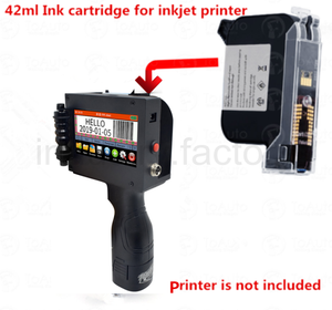 blue ink printer