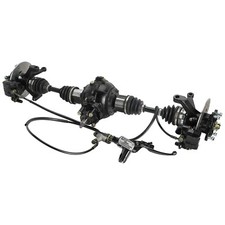 Rear Drive Shaft CV Axle Gear Box Wheel Hub Brake Assembly for ATV 4 Wheeled DIY