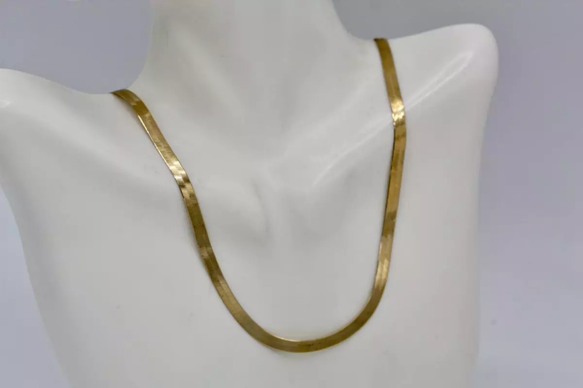 Ebay herringbone necklace outlet