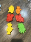 Hallmark VTG Plastic Cookie Cutters - Disney Set Of 6 Characters Mickey, Donald — photo 3