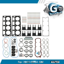 For GM CHEVY 5.3 AFM Lifter Kit Head Gasket Set Head Bolts Lifters and Guides