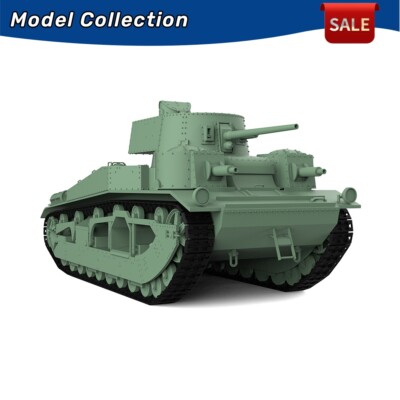 British Vickers Mk.III Medium Tank 1/72 1/87 1/100 1/120 1/144 WOT