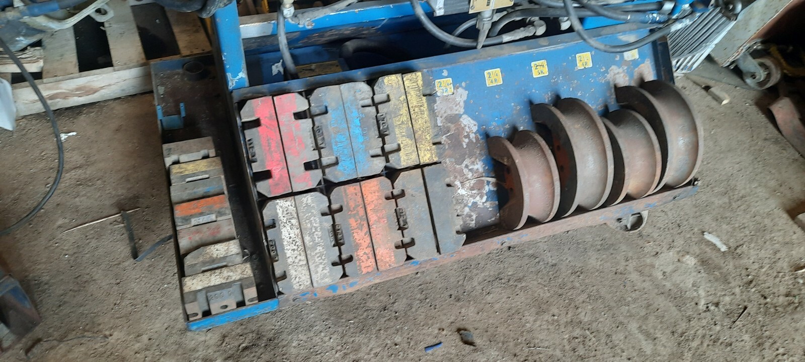 Ben Pearson Hydraulic Exhaust Pipe Bender with Dies eBay