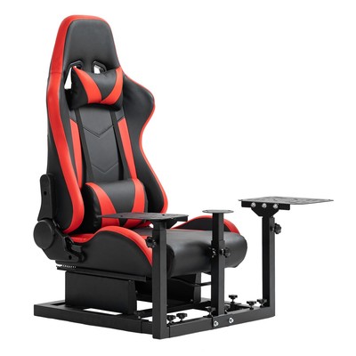Mokapit Flight Sim Cockpit mit rotem Sitz Fit für Thrustmaster HOTAS Warthog