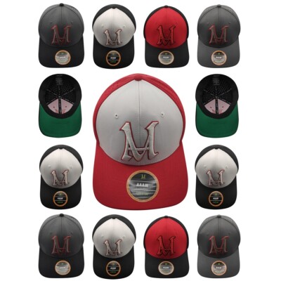 Brandneu Flex Fit Kappe Baseball-Stil Kurve Schirm mehrfarbig klassische Hüte
