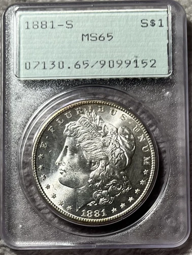 1881-S Rattler! PCGS MS65 Morgan Silver Dollar