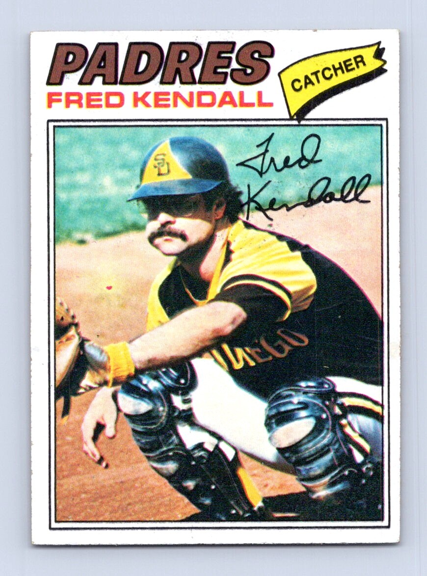 1977 Topps #576 Fred Kendall San Diego Padres Ex+