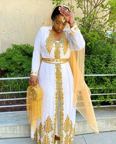 African Bridesmaid Dubai Moroccan 