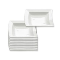 10Er Set Suppenteller Sway Eckig 17,0 Cm / Teller Suppe / Maxwell & Williams