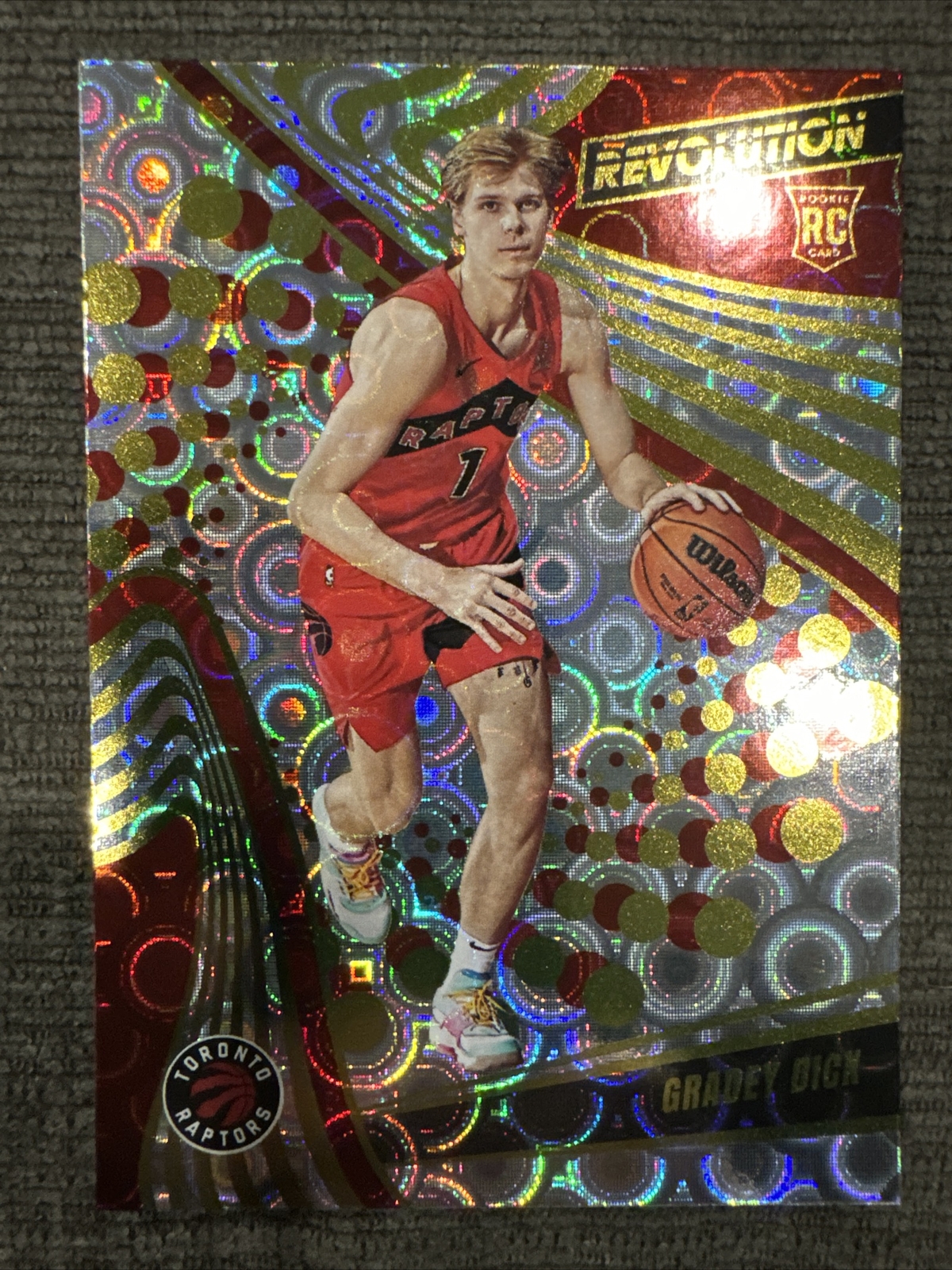 2023-24 Panini Revolution Gradey Dick RC Groove #110