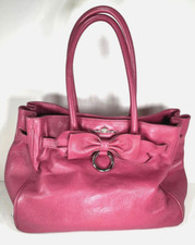 My Flat In London Large Pink Leather Shoulder Bag K023939