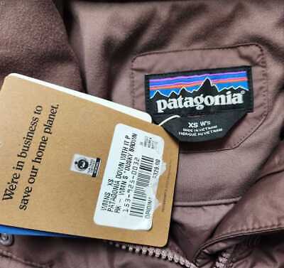 New women's XS Patagonia Down With It winter coat puffer New women's XS Patagonia Down With It winter coat puffer