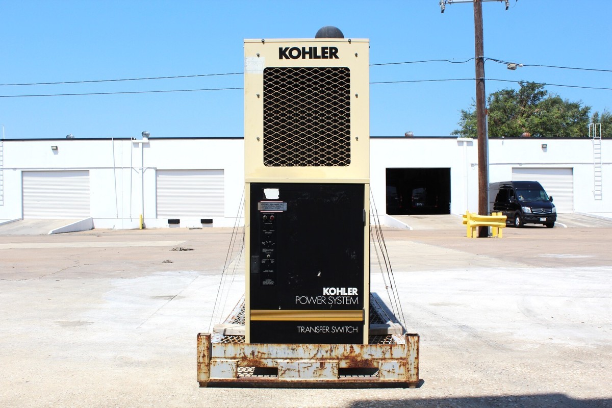 KOHLER POWER SYSTEM 20R0ZJ61 SINGLE PHASE STANDBY GENERATOR 25 KW