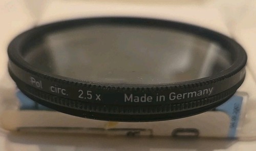 Heliopan 52mm Polarizer Glass Lens Filter ES-52 Jet Polarizing Made in Germany - Picture 4 of 5