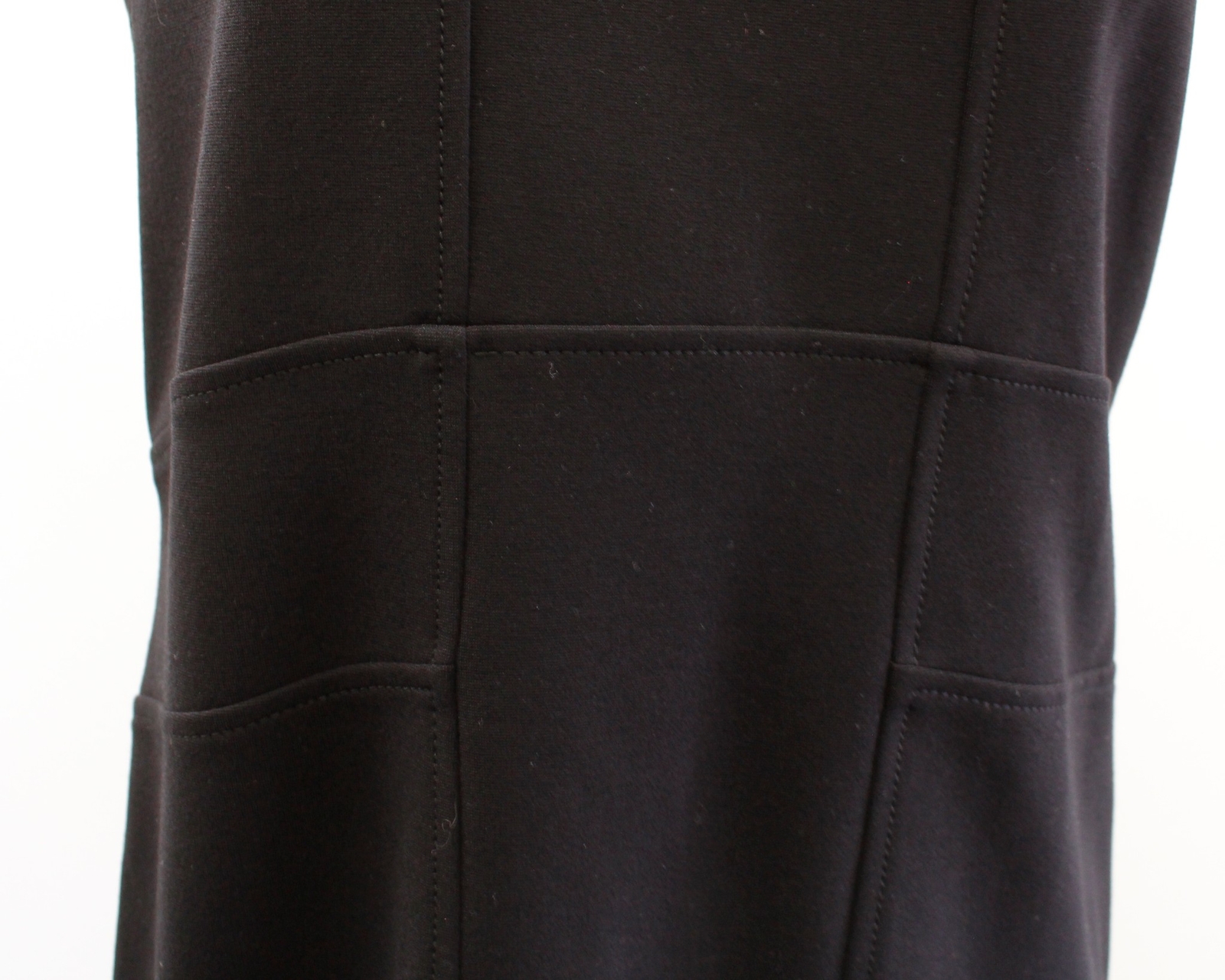 Armani Collezioni Solid Black Shaped Sleeveless S… - image 5