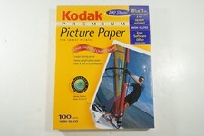 NEW KODAK Premium Picture Paper 8.5x11" High Gloss 100 Sheets Heavy Weight 59 LB