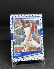 2020 Ronald Acuna Jr Donruss INDEPENDENCE DAY #170