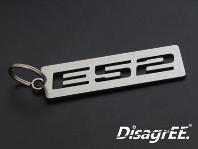 Schlüsselanhänger ''E52'' für BMW Z8 Alpina F5 S62 Edelstahl gebürstet