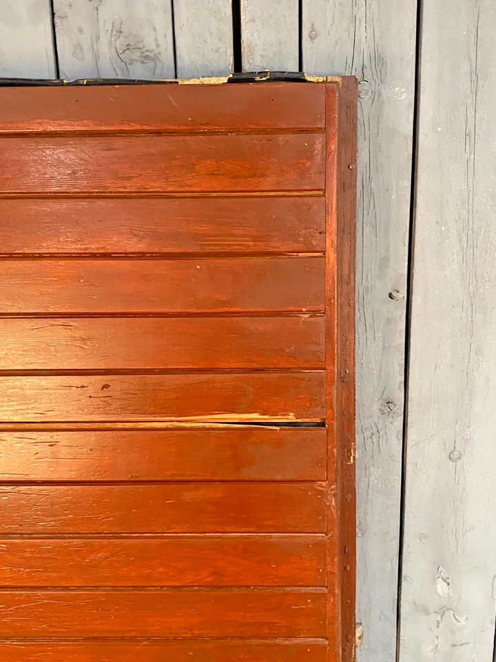 Puerta de refrigerador congelador antigua vintage 72"x 29"x6" Foto 4 de 4